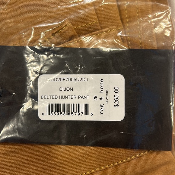 RAG & BONE | ✨NEW✨ Belted Hunter Pant in Dijon - Picture 6 of 6